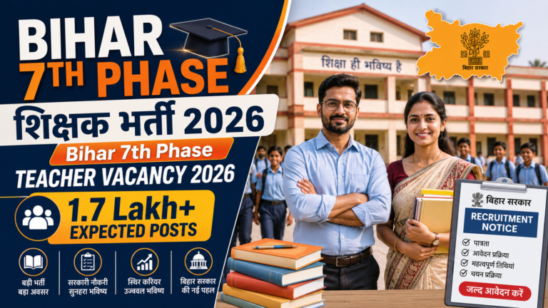 Bihar 7th Phase Teacher 2026: Latest Recruitment News – Big Update!