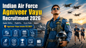 Indian Airforce Agniveer Vayu Recruitment 2026 official notification poster