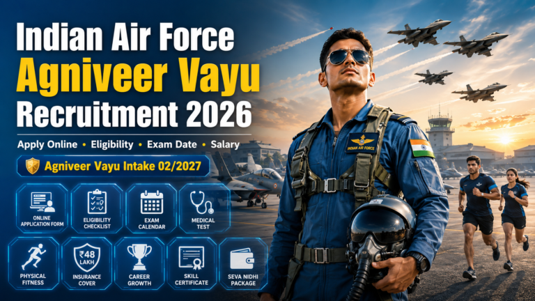 Indian Airforce Agniveer Vayu Recruitment 2026