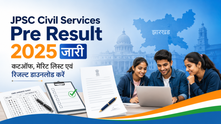 JPSC Civil Services Pre Result 2026