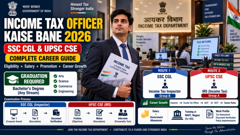 Income Tax Officer Kaise Bane 2026: Eligibility & Salary