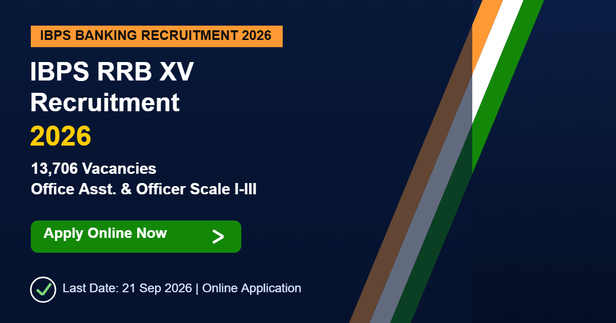 IBPS RRB XV 2026 Apply Banner