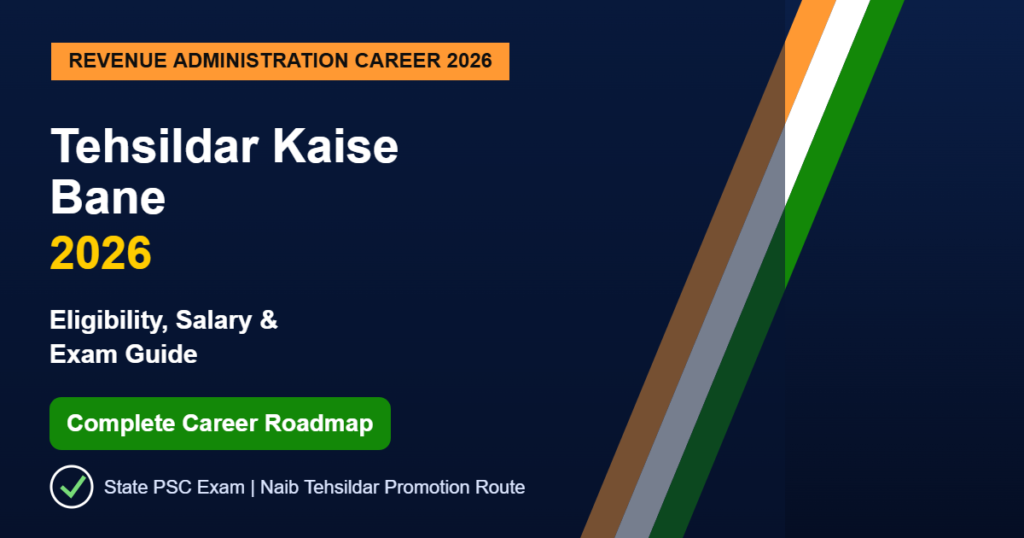 Tehsildar Kaise Bane 2026 Banner